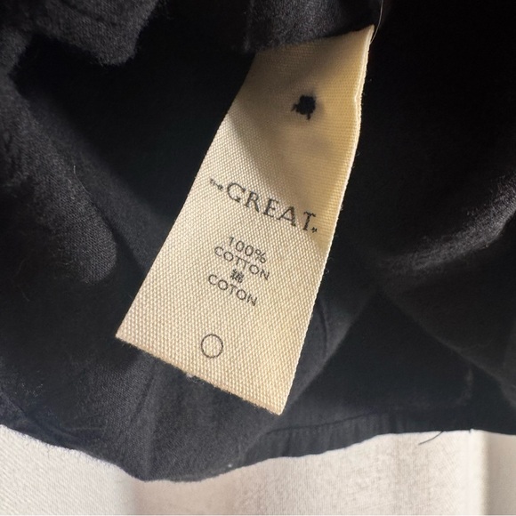 The Great Tuxedo Black Button Up Blouse - Picture 8 of 8